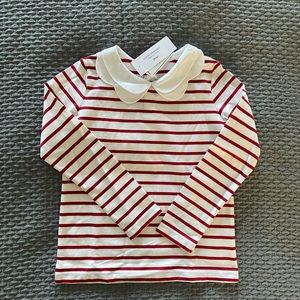 NWT! Jacadi striped top - 100% organic cotton